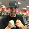 Boxer Johnny Garcia in Flex Gym Flat Bill