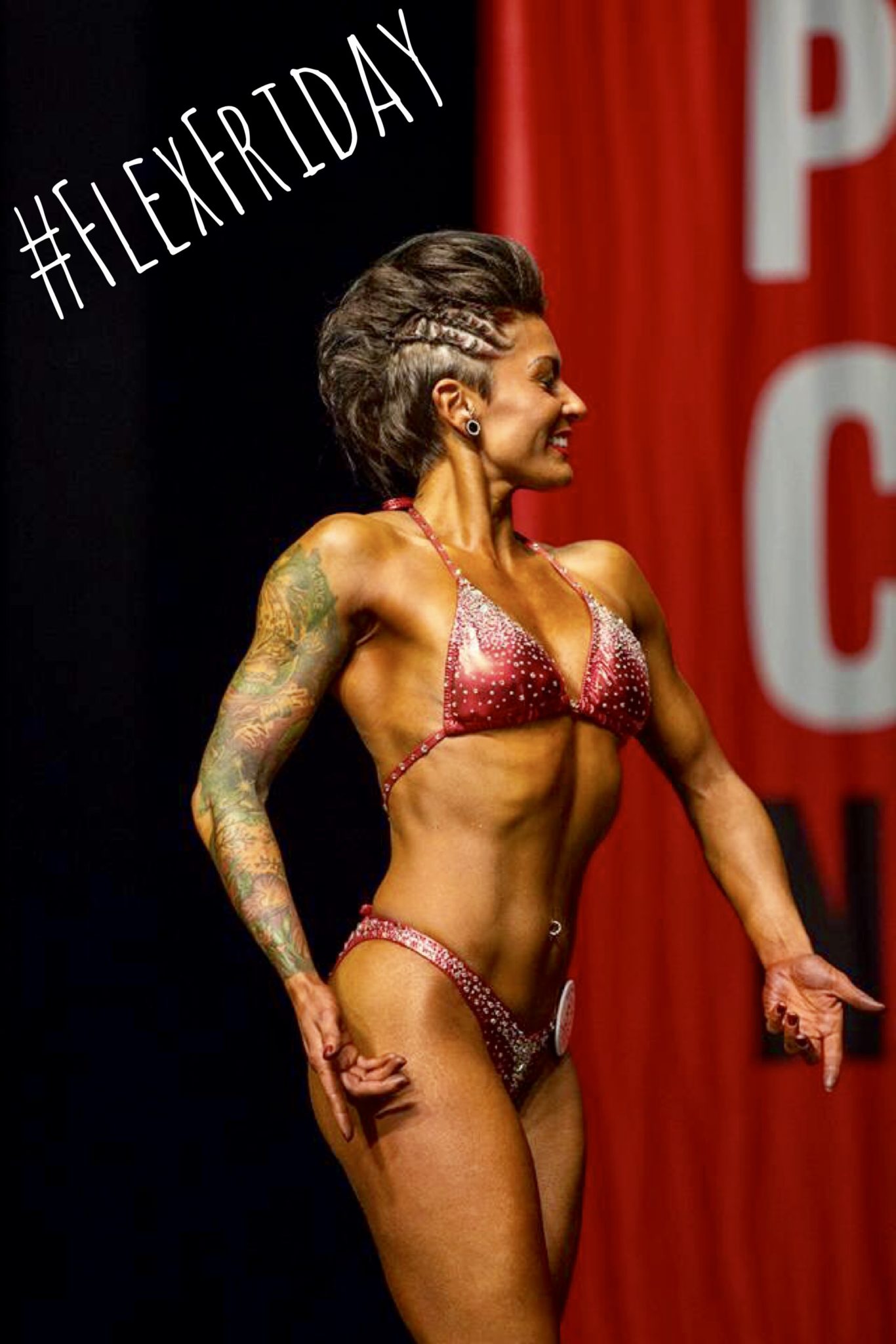 Corina Mendoza Bikini Competitor FLEX Fitness Center