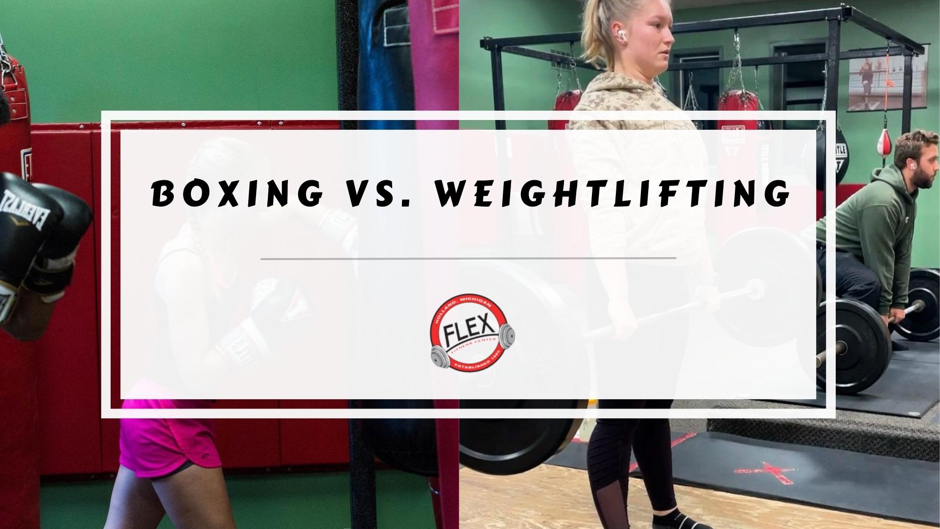Featured image of boxing vs. weightlifting