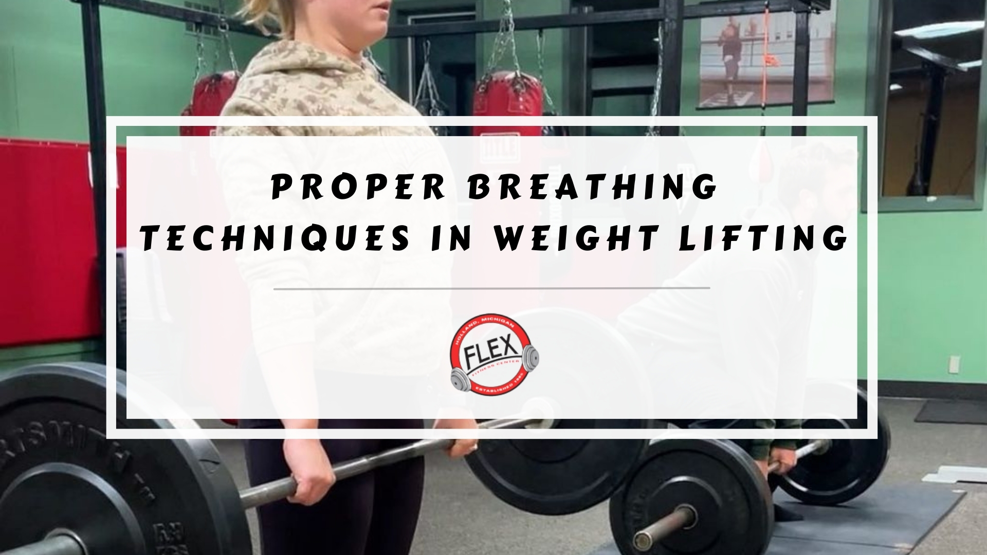 Featured image of proper breathing techniques in weight lifting