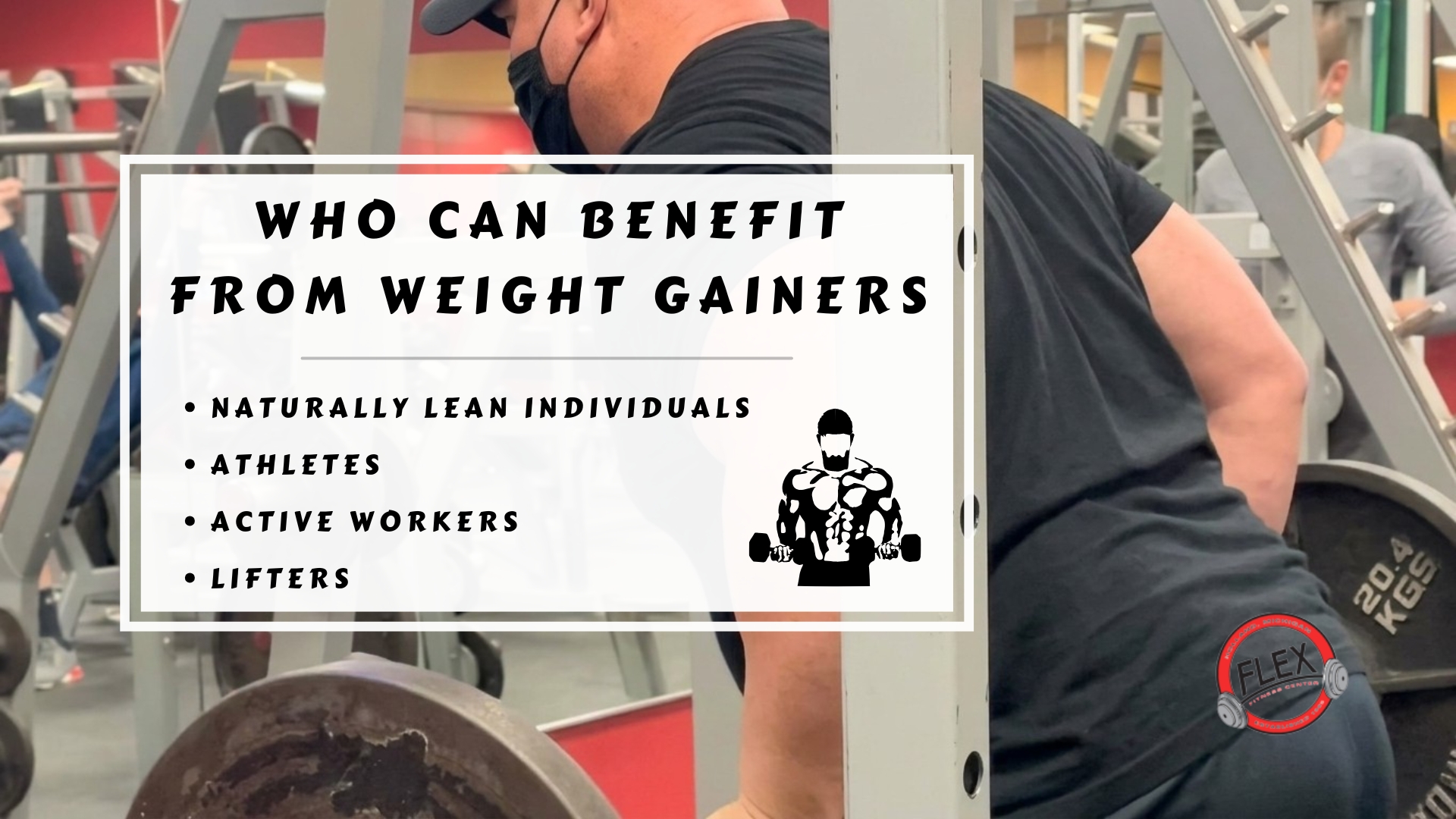 Infographic image of who can benefit from weight gainers
